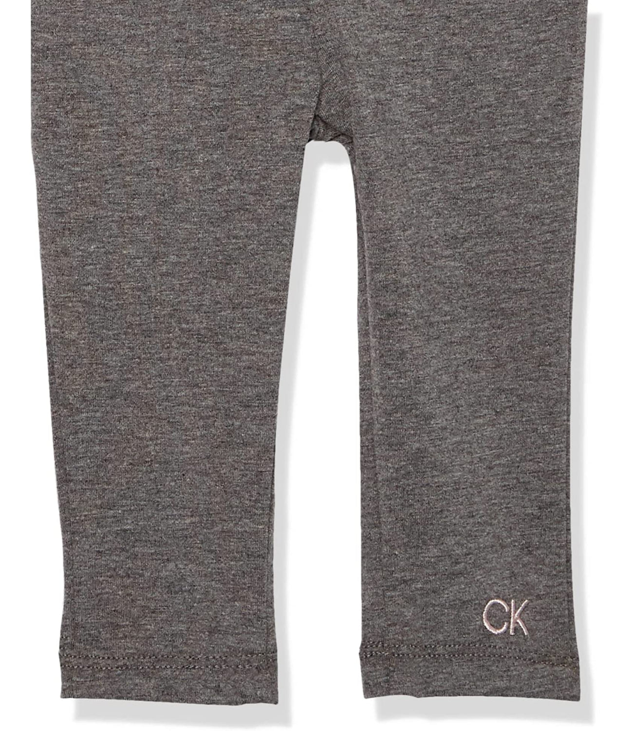 Calvin Klein Girls 2T-4T Soft Logo Legging Set