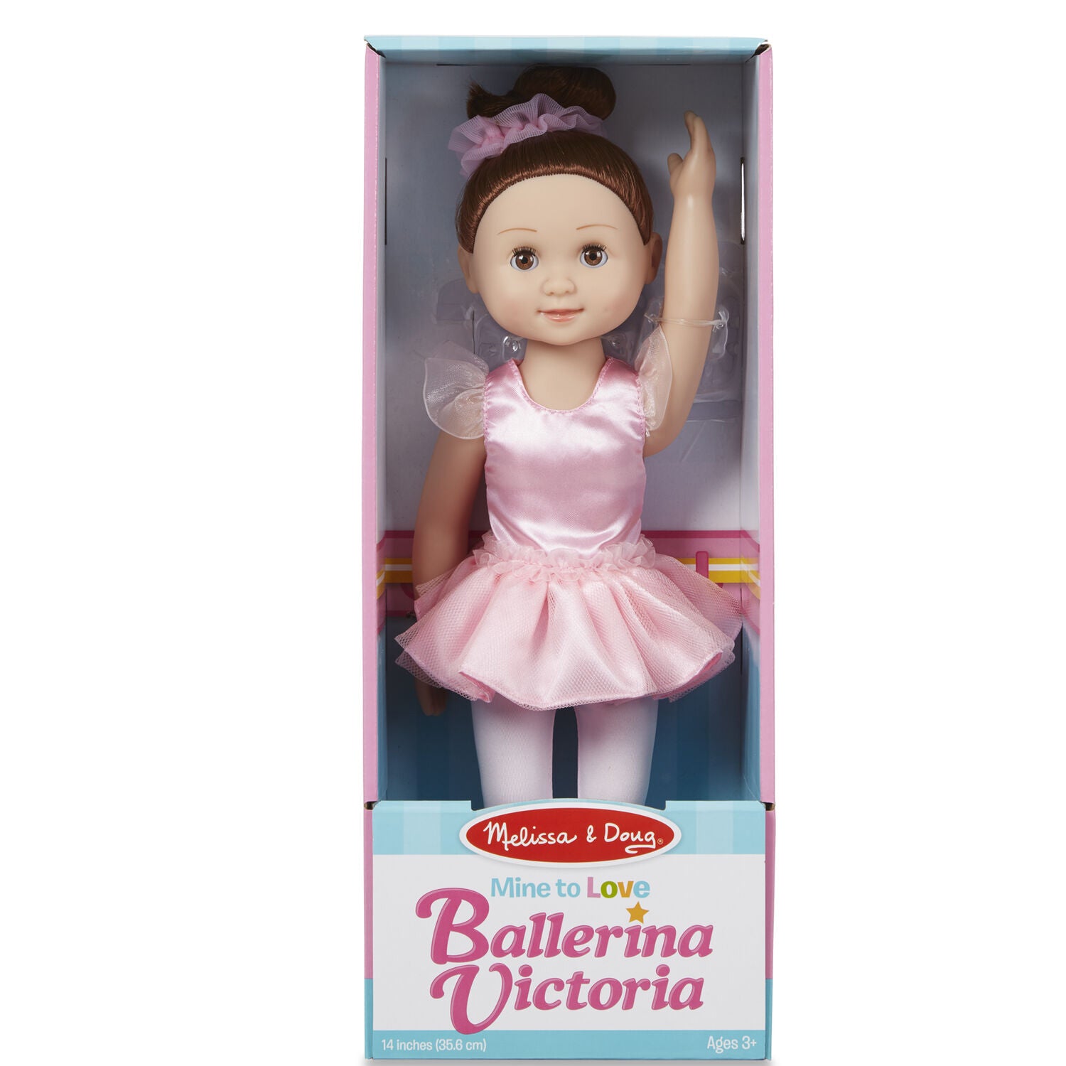 Melissa and Doug Mine to Love - Victoria 14'' Ballerina Doll