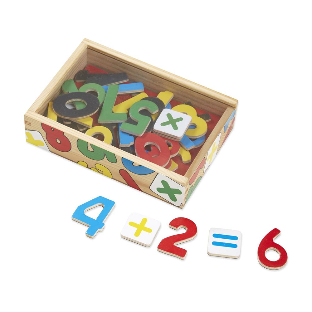 Melissa and Doug Wooden Letter Alphabet Magnets