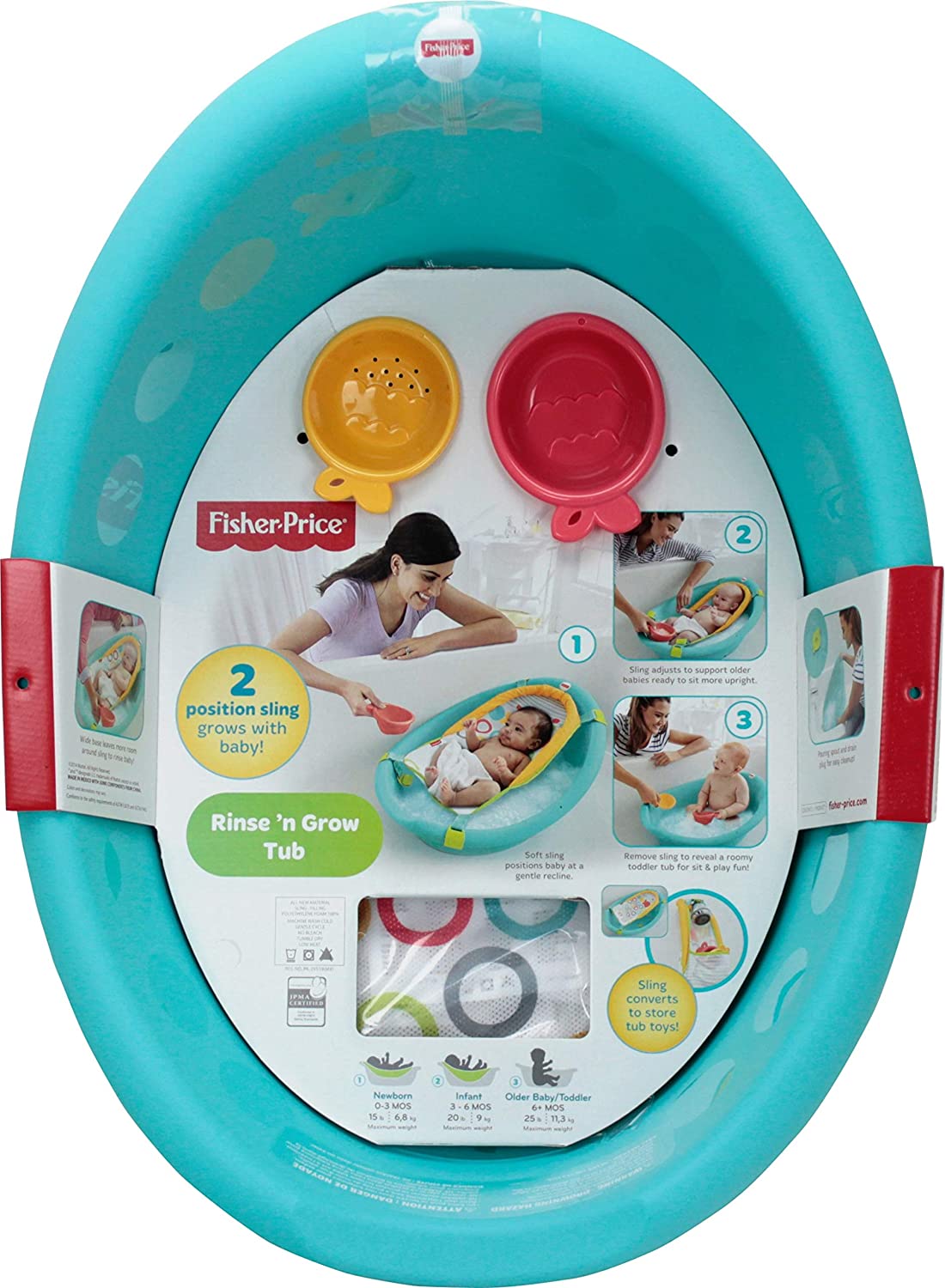 Fisher Price RINSE N GROW TUB