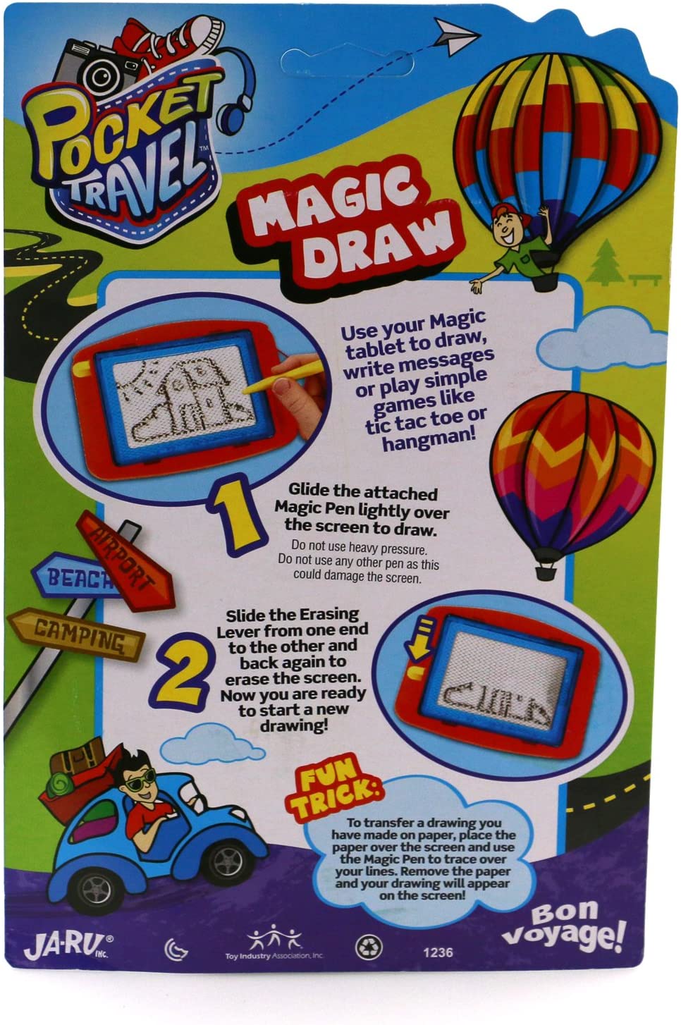 Ja-Ru Travel Magnetic Magic Draw