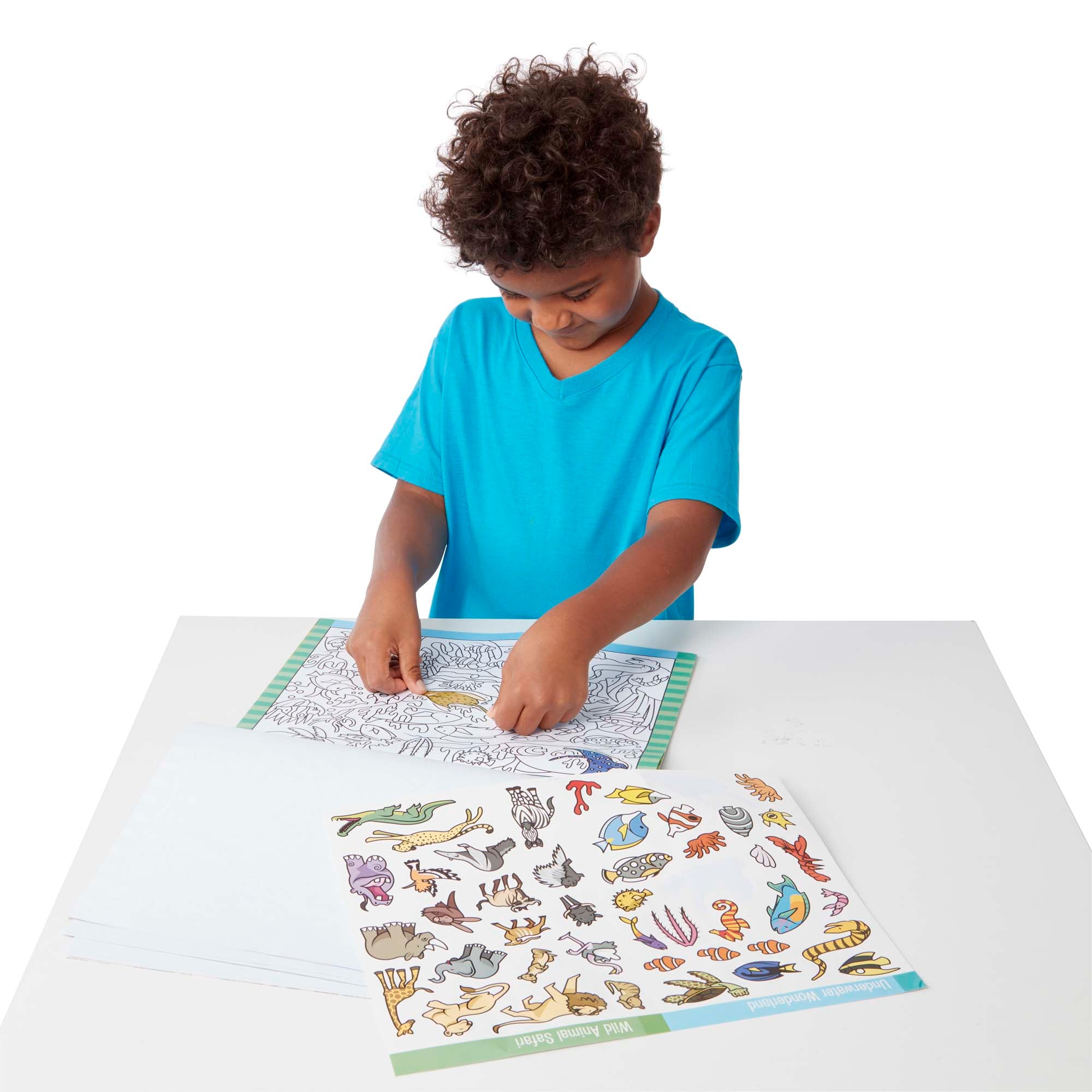 Melissa and Doug Seek & Find Sticker Pad- Animal