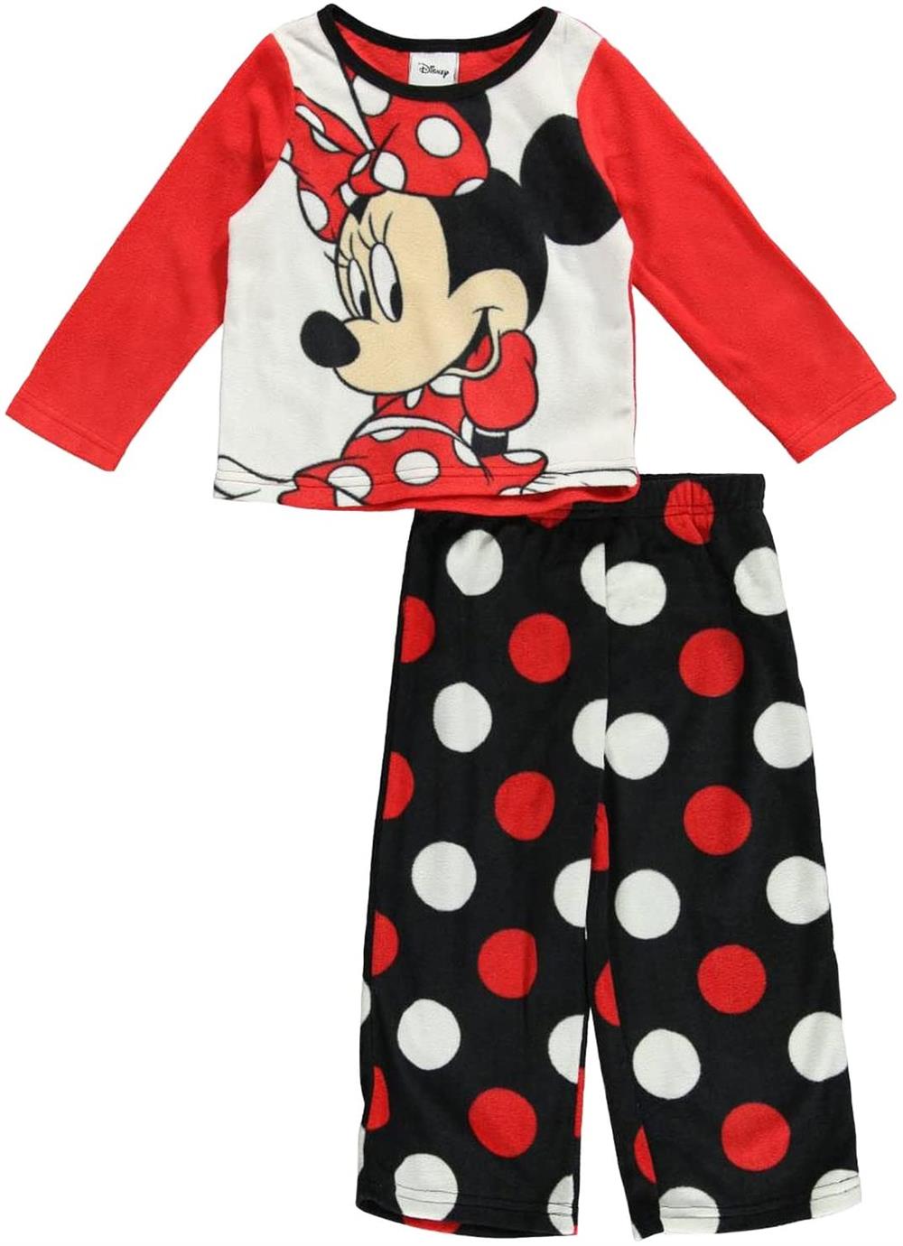 Disney Girls 2T-4T Minnie Mouse 2 Piece Pajama Set