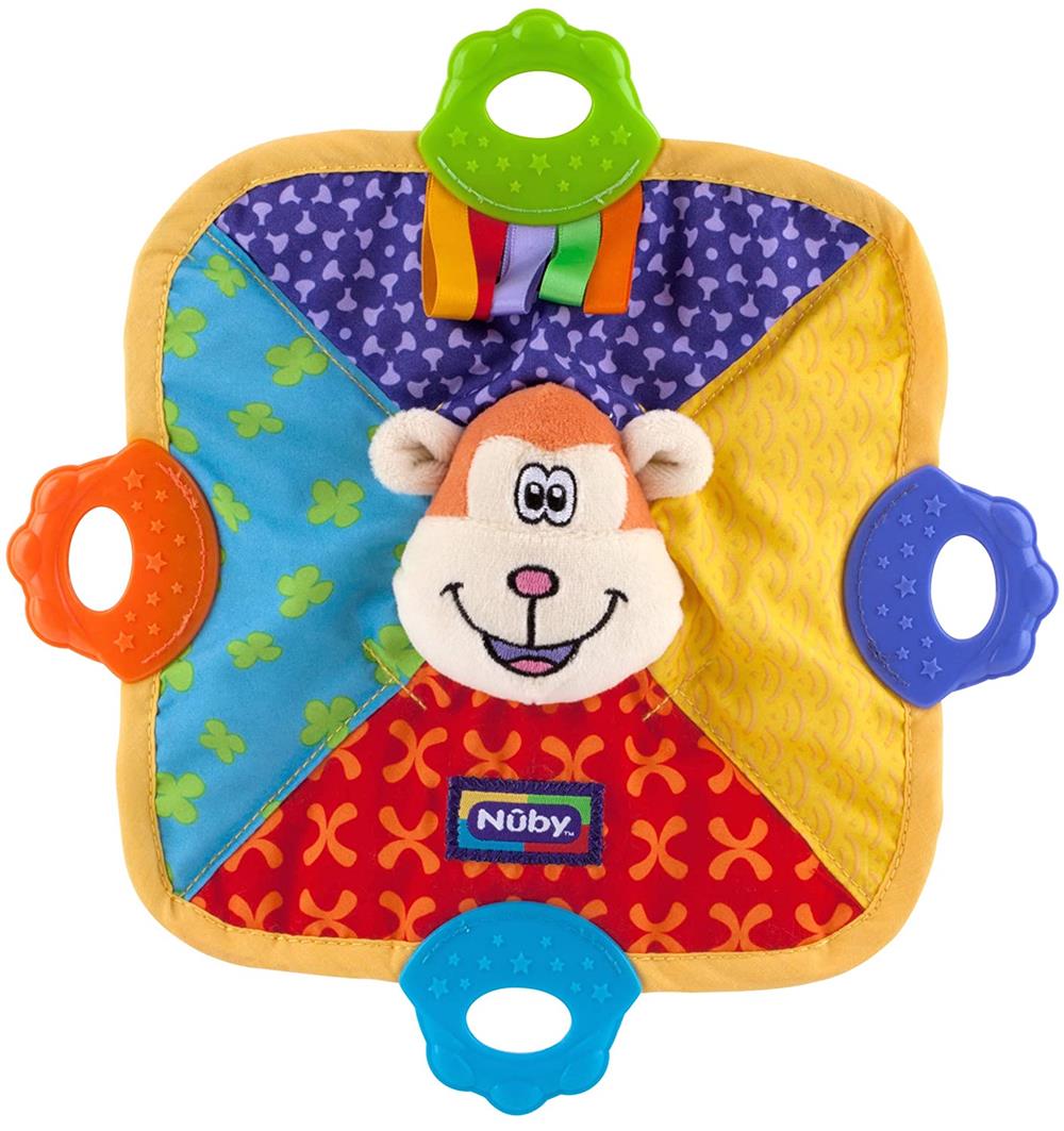 Nuby Plush Teething Blankie