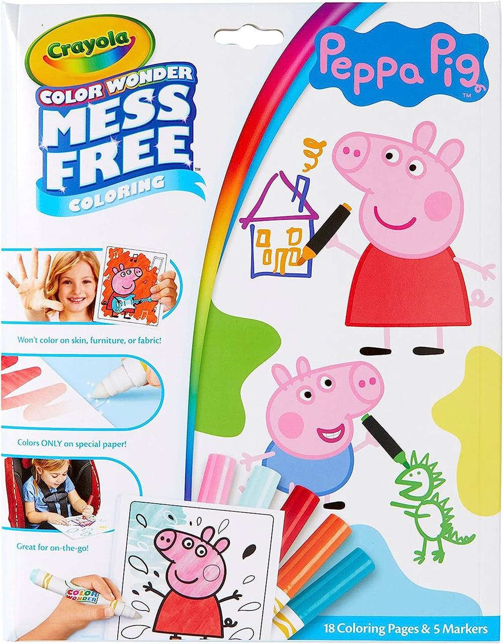 Crayola Color Wonder Mess Free Drawing, Peppa Pig