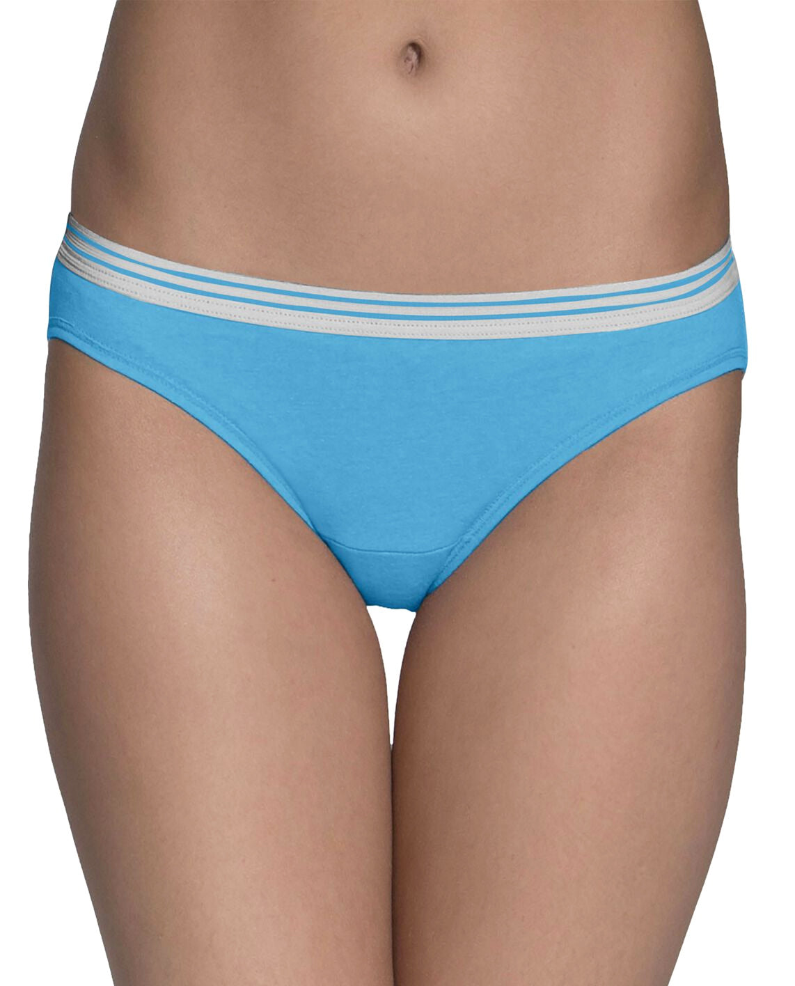 Fruit of the Loom Womens 3-Pack Assorted Cotton Panties