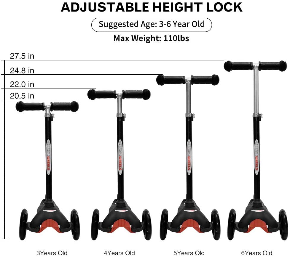 ChromeWheels Mini Plus GlideKick Scooter