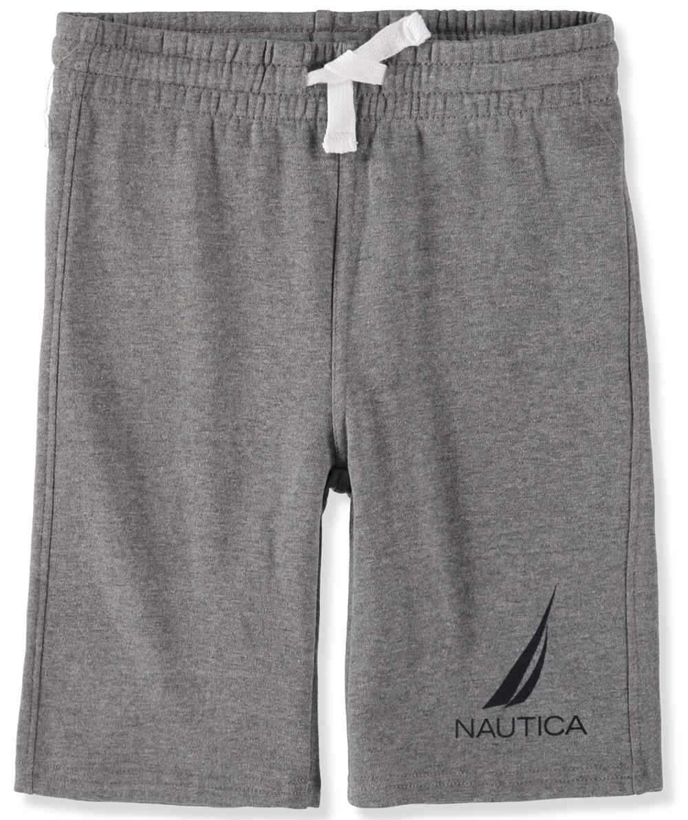 Nautica Boys 8-20 Logo Knit Drawstring Shorts