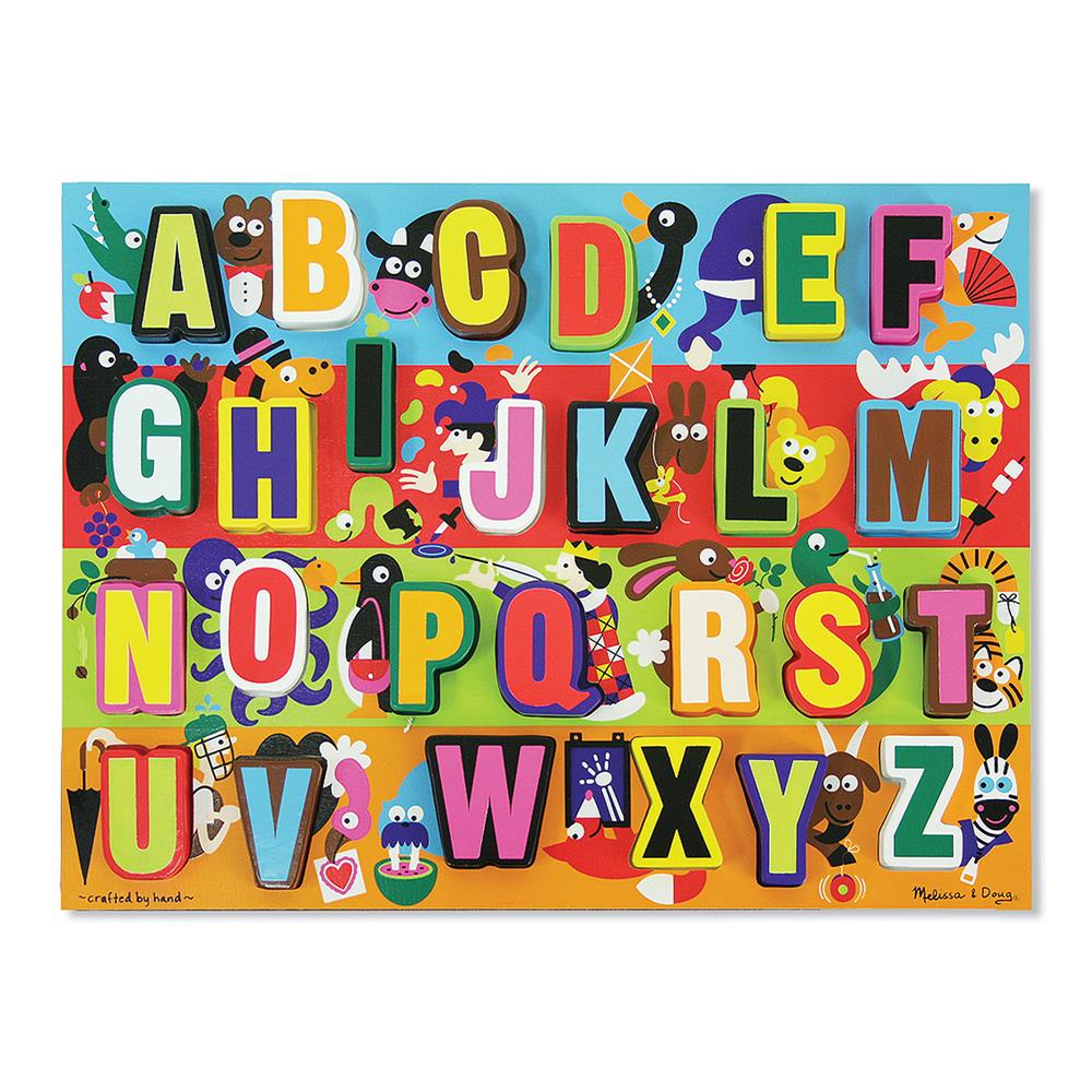 Melissa and Doug Jumbo ABC Chunky Puzzle