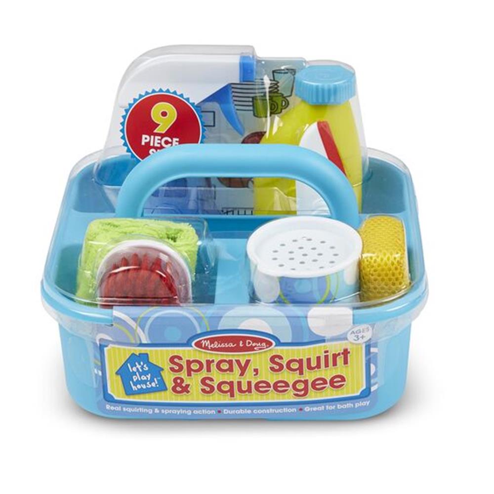 Melissa and Doug Let's Play House! Spray, Squirt & Squeegee Play Set