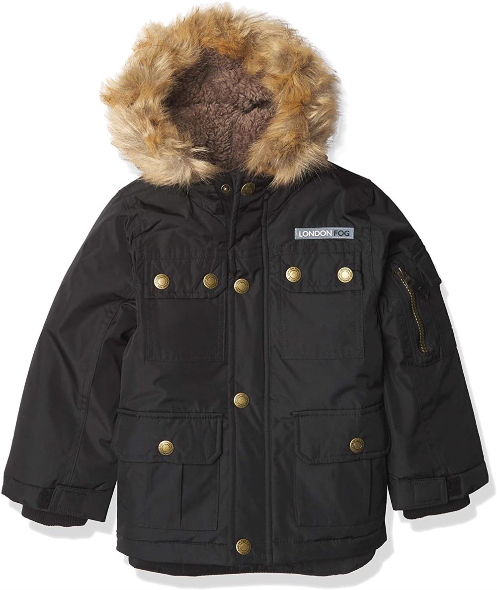 London Fog Boys 8-20 Cargo Snorkel Winter Coat