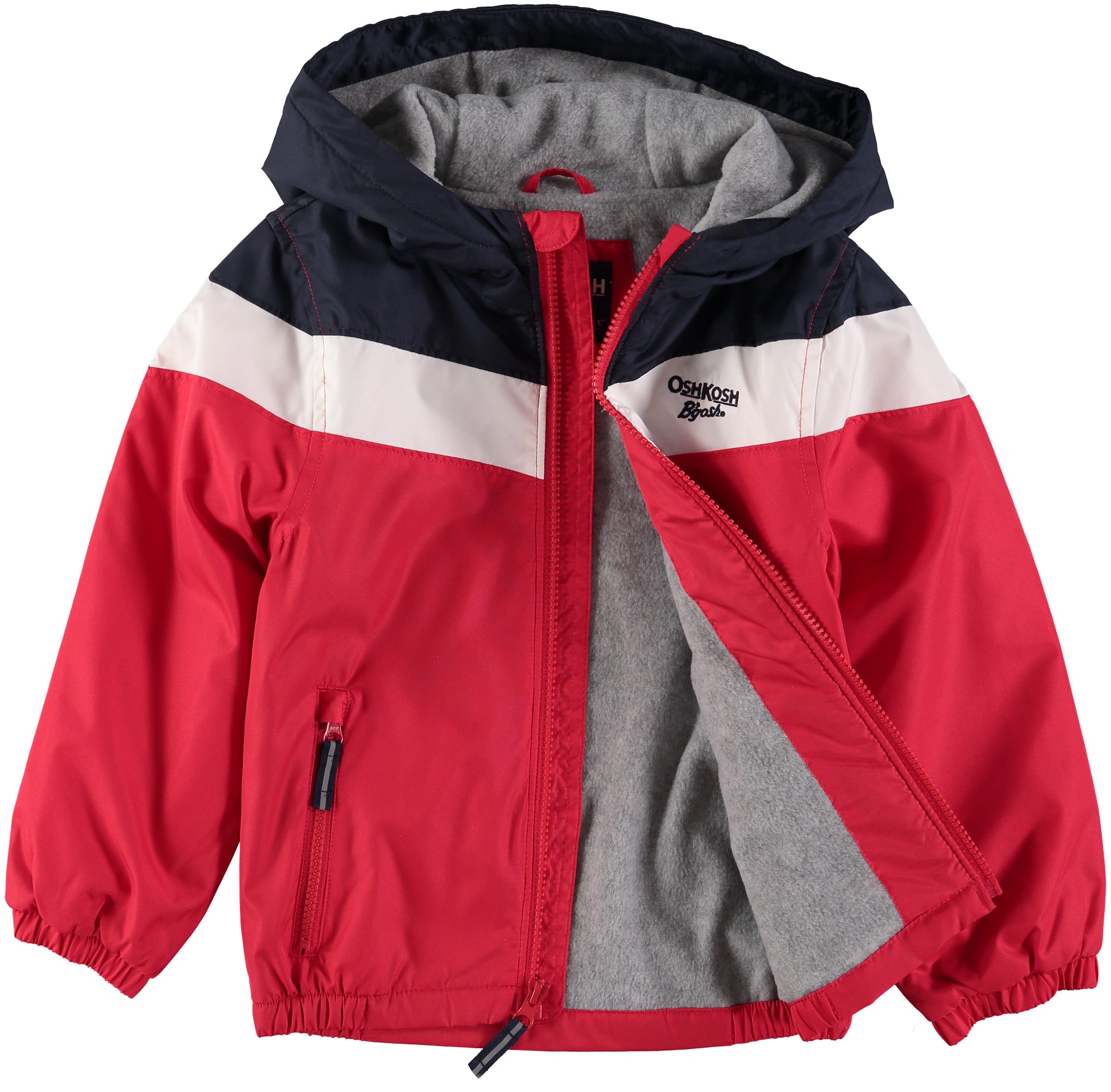 Osh Kosh Boys 2T-4T Colorblock Wave Jacket