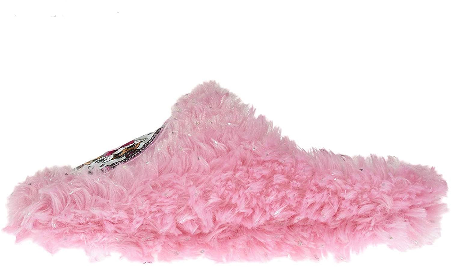 L.O.L. Surprise! Girls Fuzzy Plush Slip On Slippers