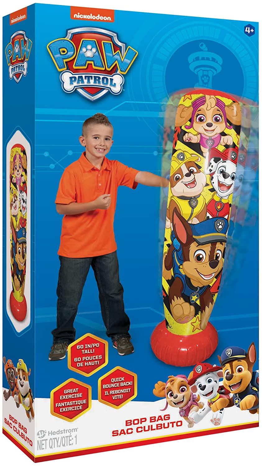 Paw Patrol Bop Bag Inflatable Punching Bag, 60 Inch