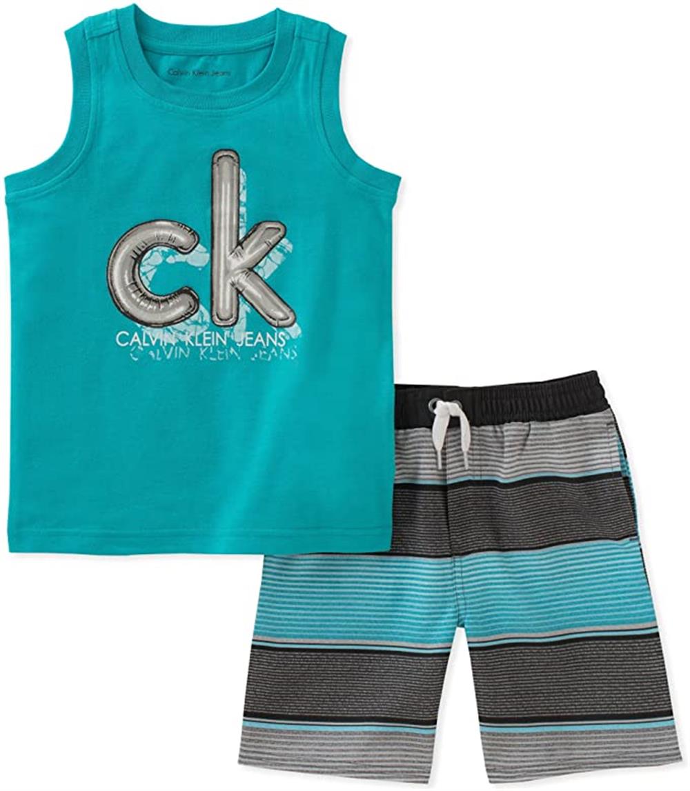 Calvin Klein Graphic Tank Top Short Set