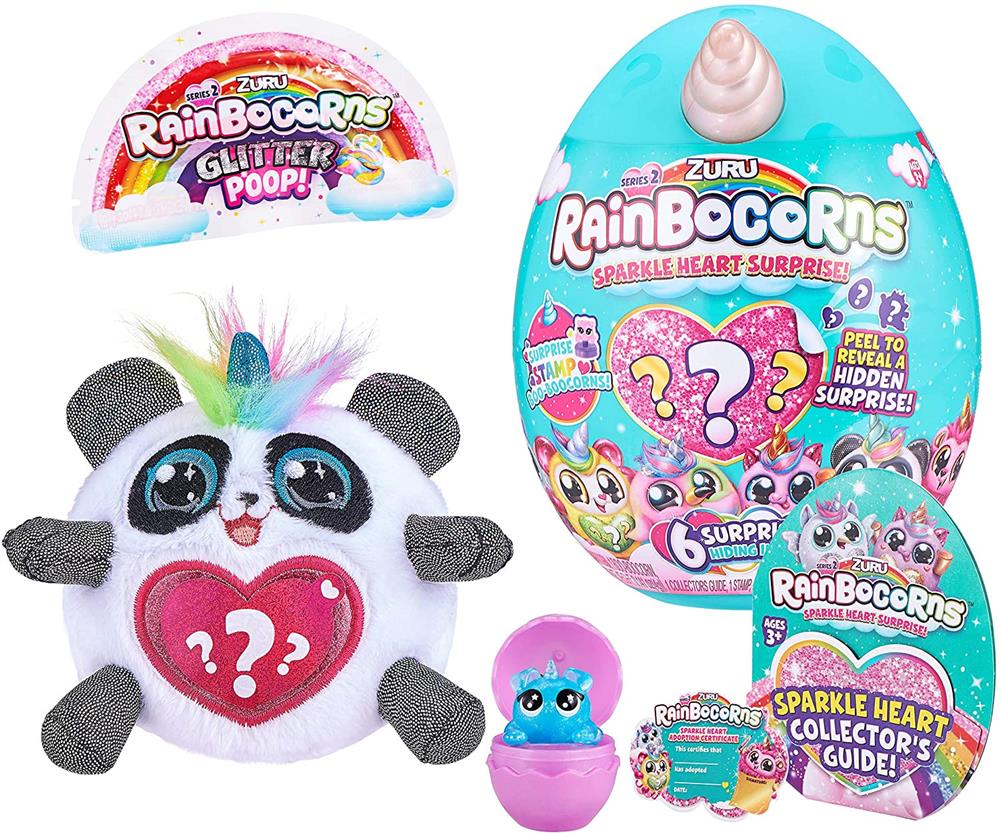 Rainbocorns - Plush Sparkle Heart Surprise Series 2