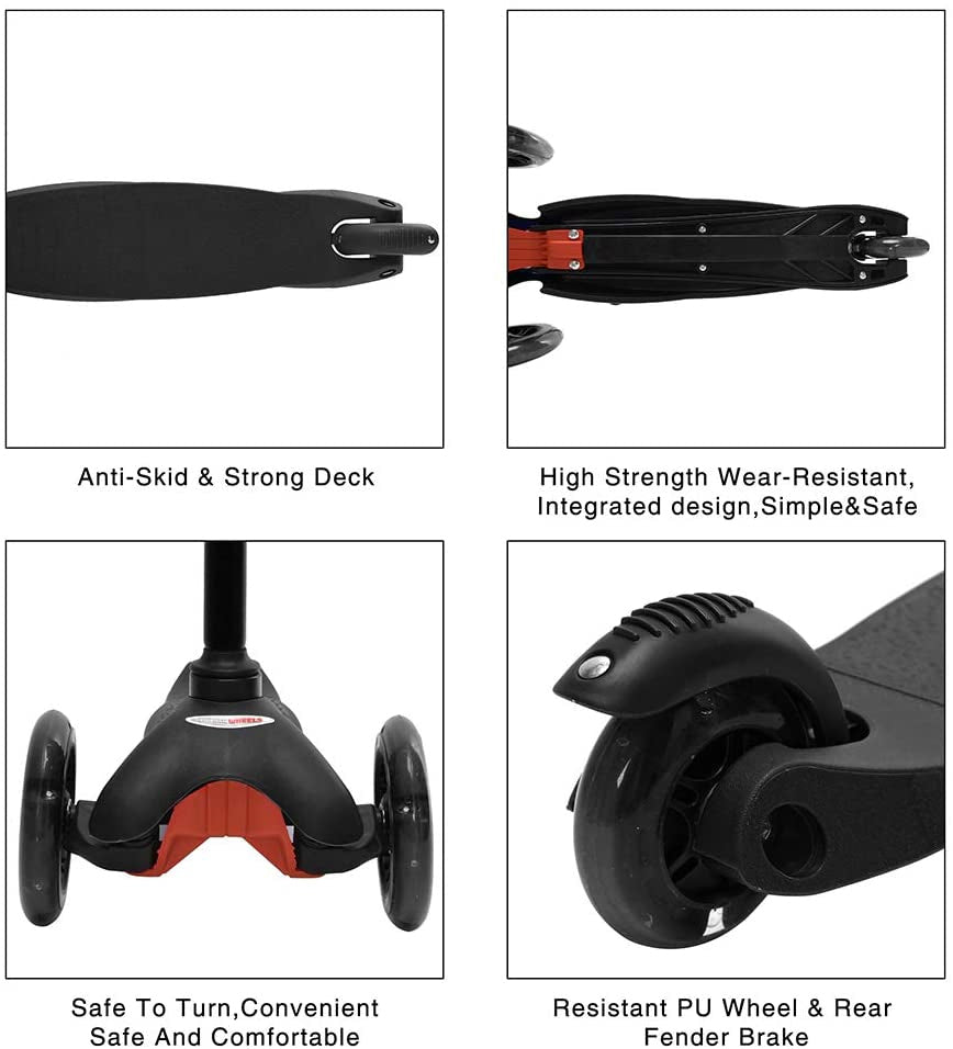 ChromeWheels Mini Plus GlideKick Scooter