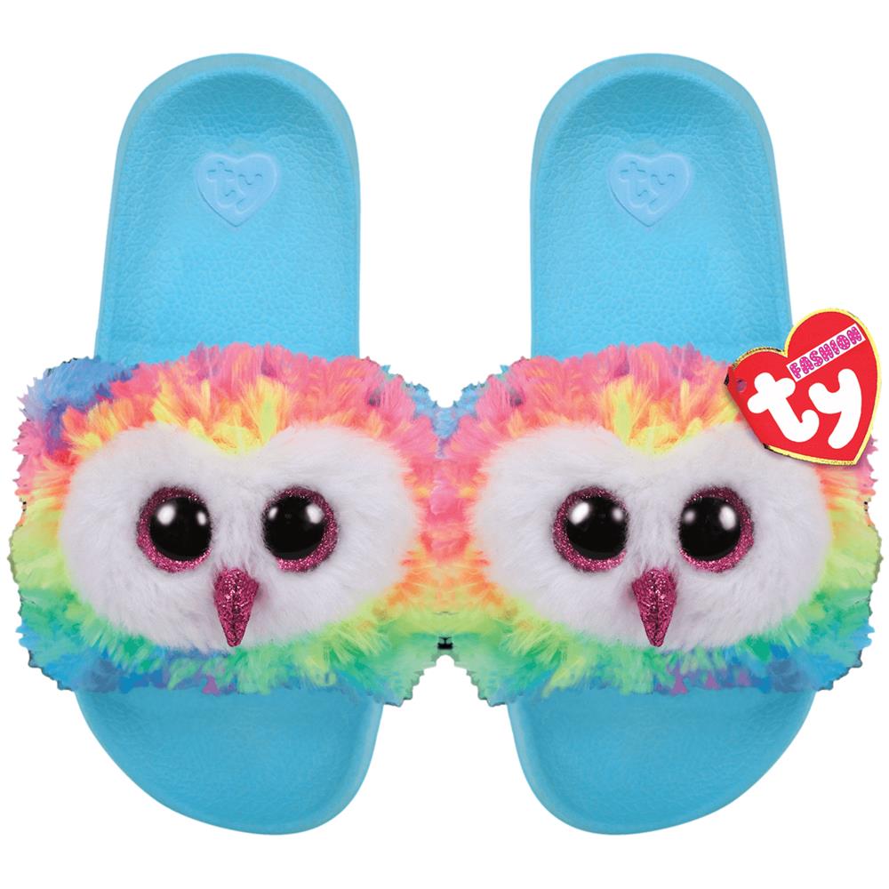 TY Owen Owl Slides S/M/L