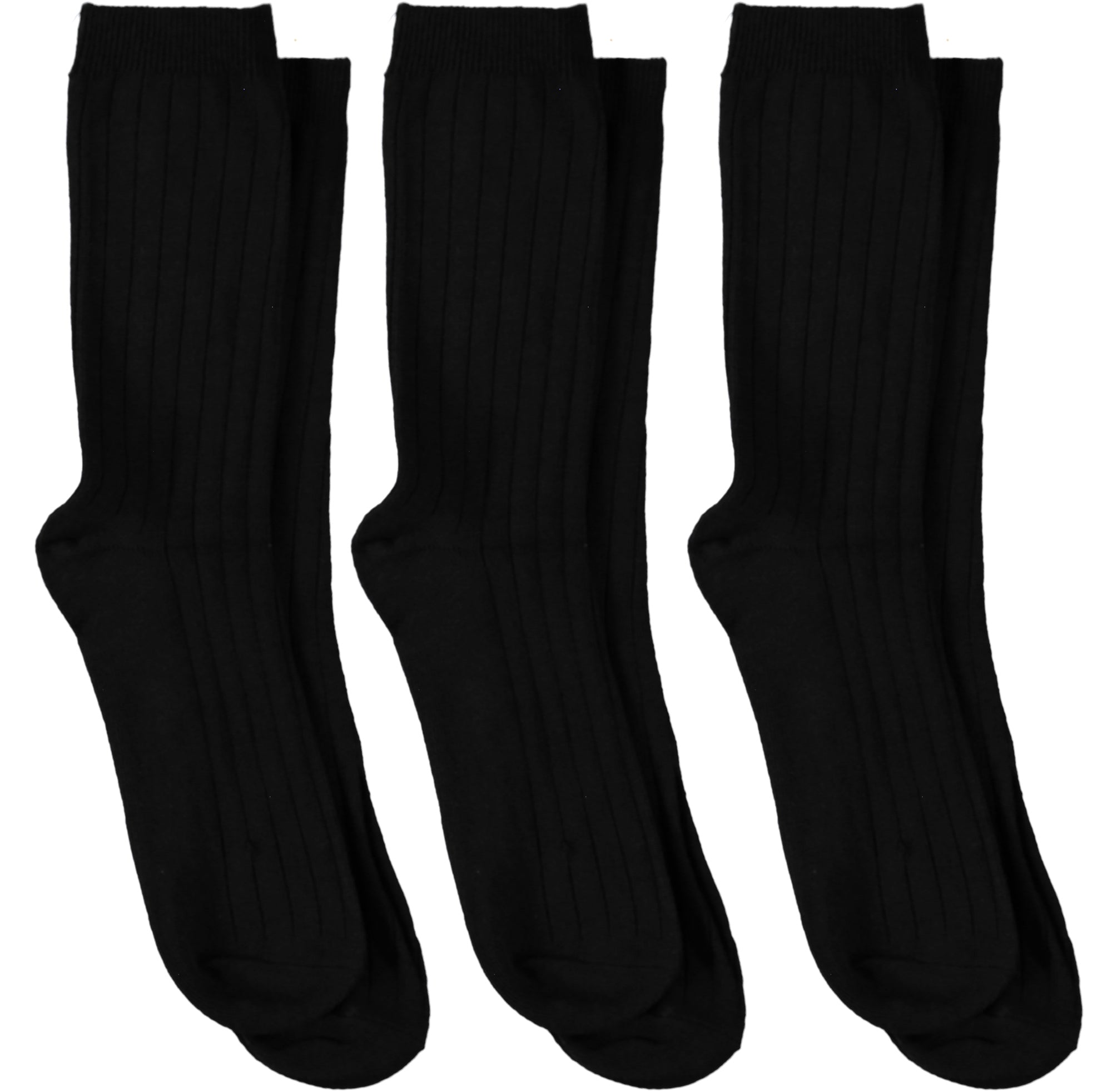 Students Choice Crew Dress Socks - 3 Pack