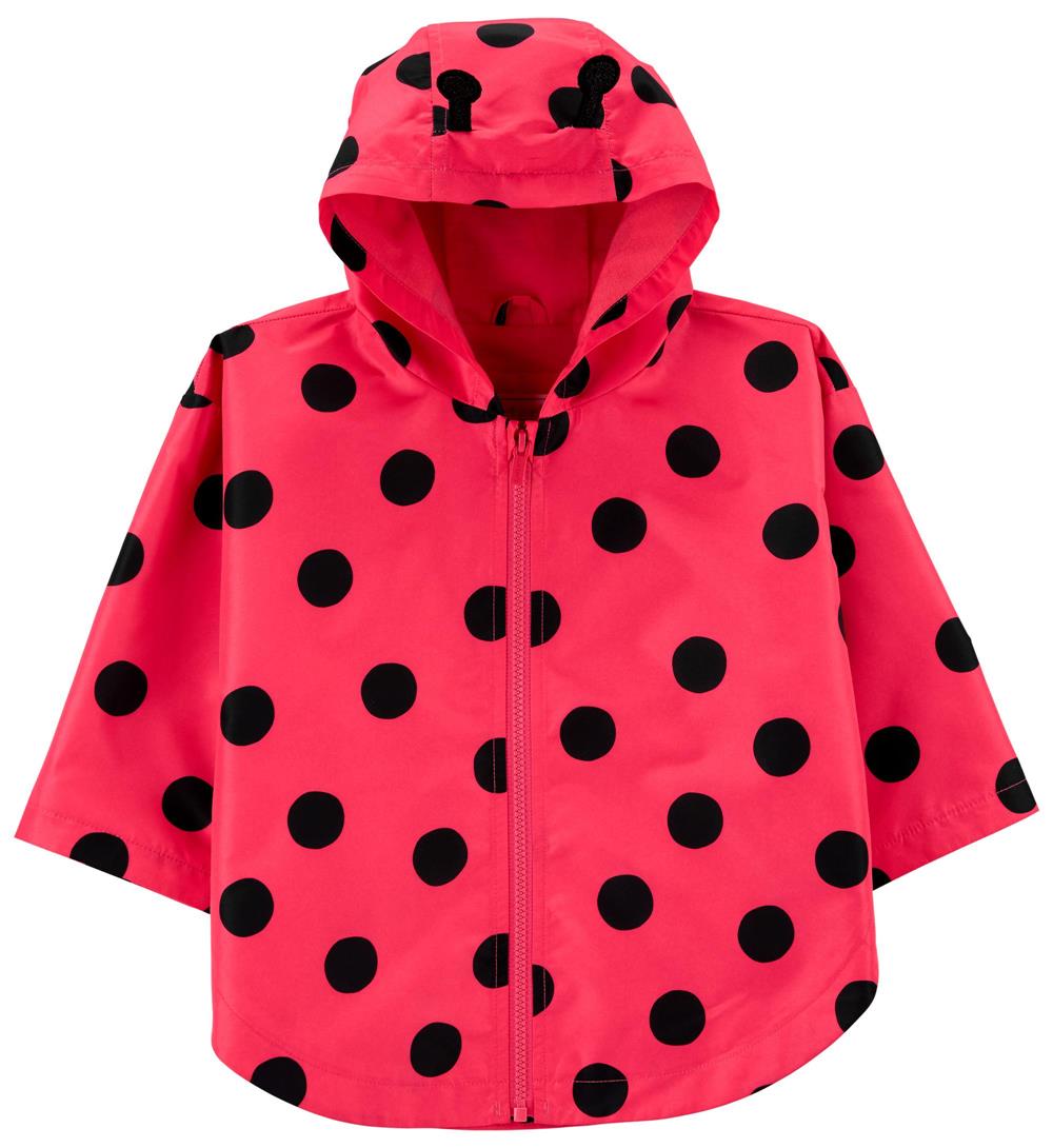 Carters Girls 2T-4T Ladybug Rain Slicker