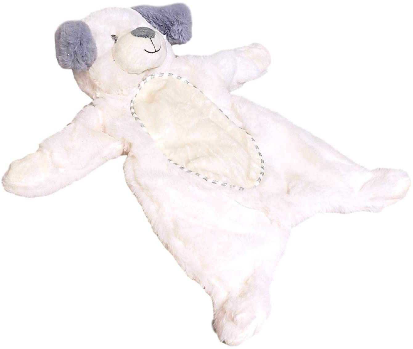 Kellytoy 16 inch Plush Flattie Puppy Dog with Crinkle and Rattle