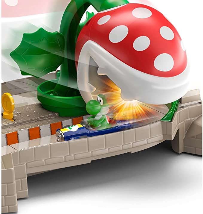 Hot Wheels MarioKart Piranha Plant Slide Track Set