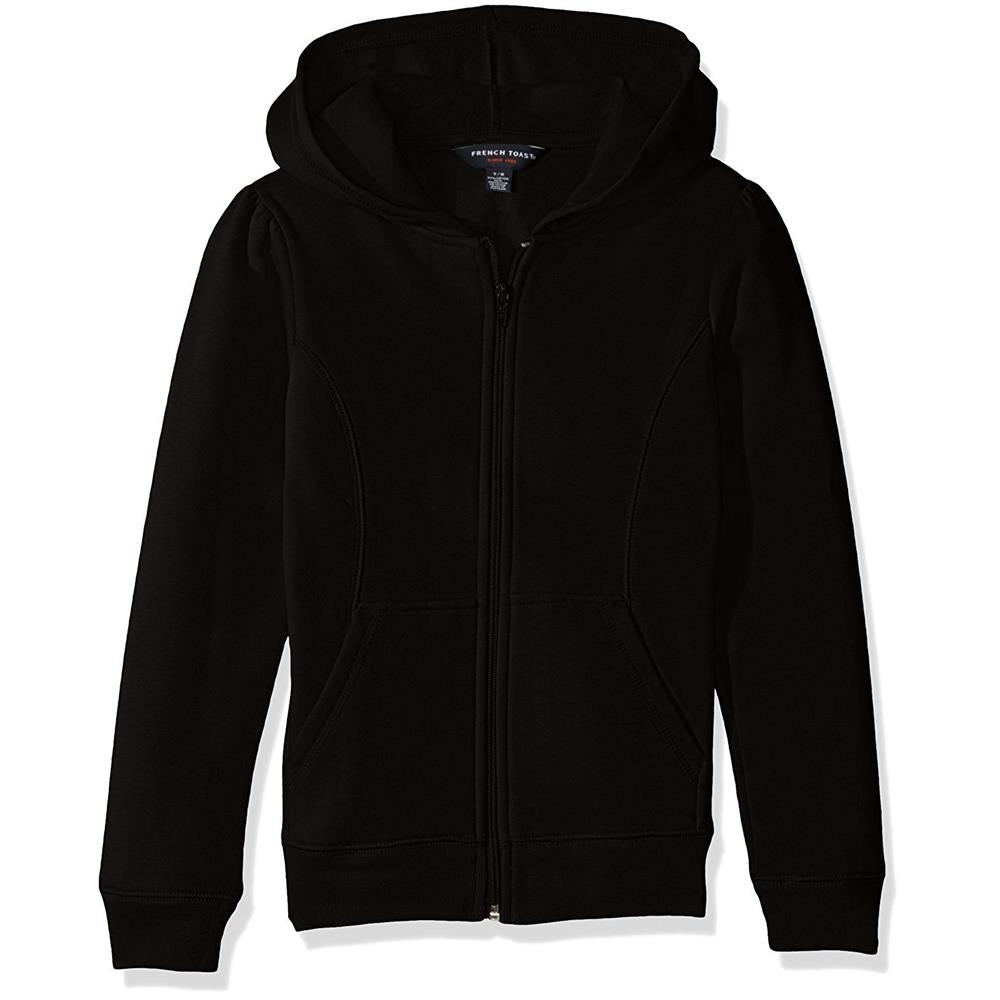 French Toast Zip-Front Fleece Hoodie