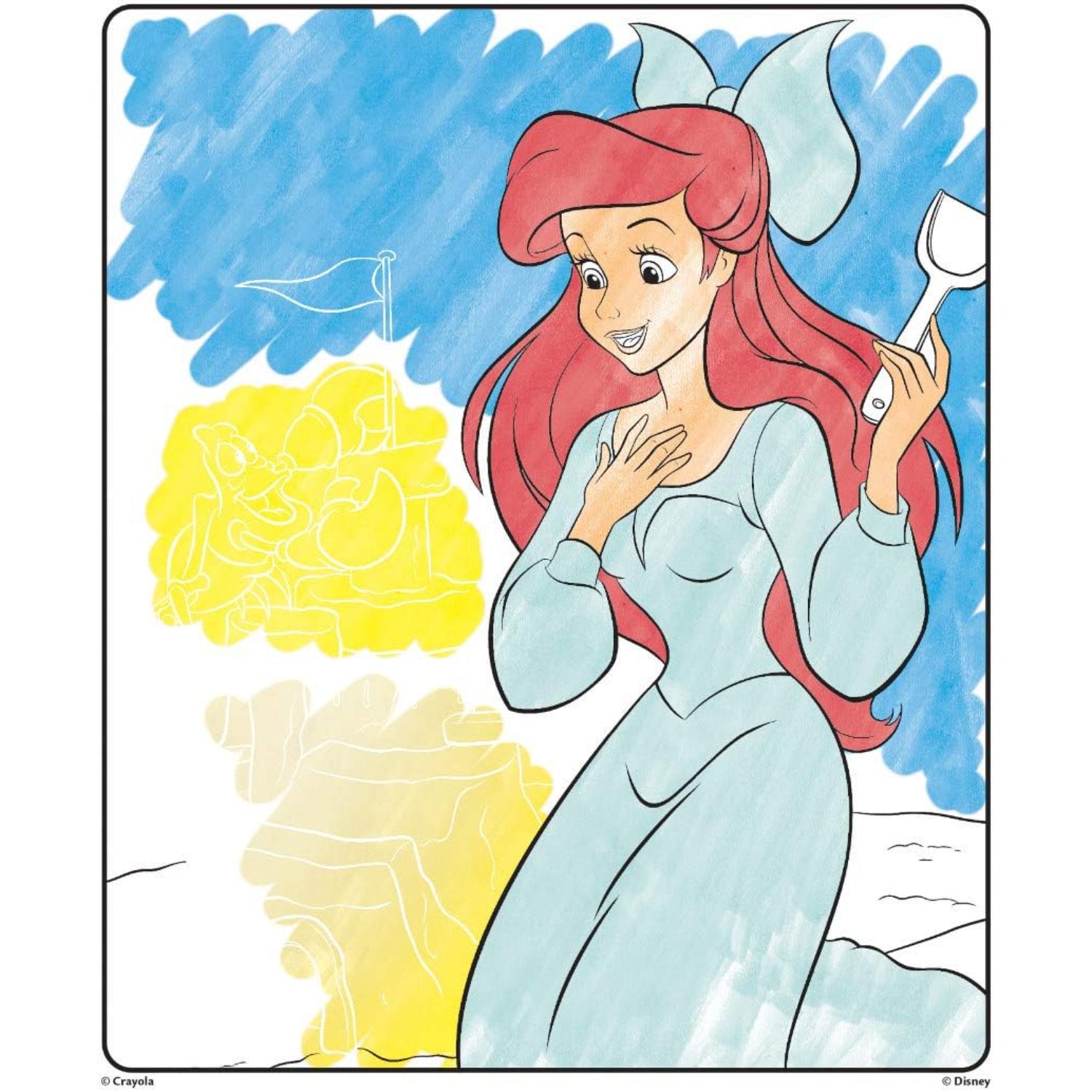 Crayola Wonder Disney Princess Pages, Mess Free Coloring