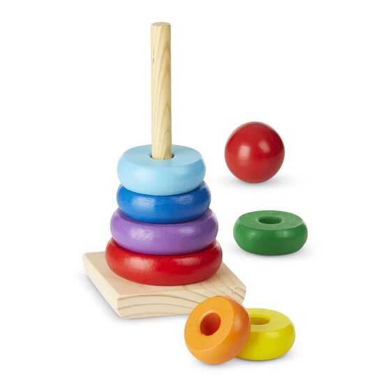 Melissa and Doug Rainbow Stacker Classic Toy