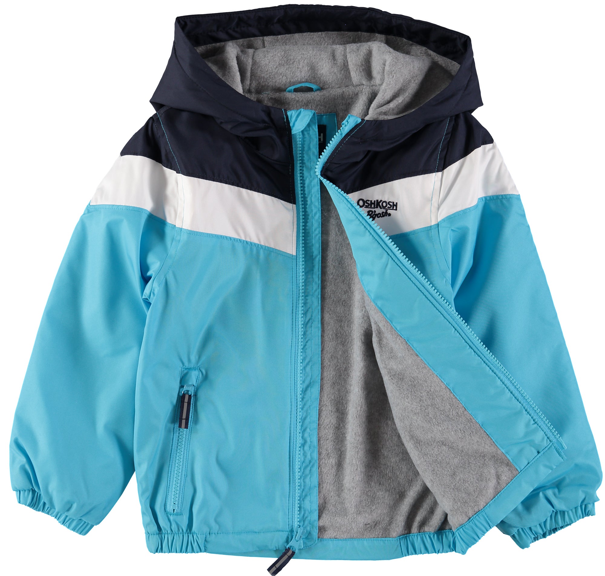 Osh Kosh Boys 2T-4T Colorblock Wave Jacket