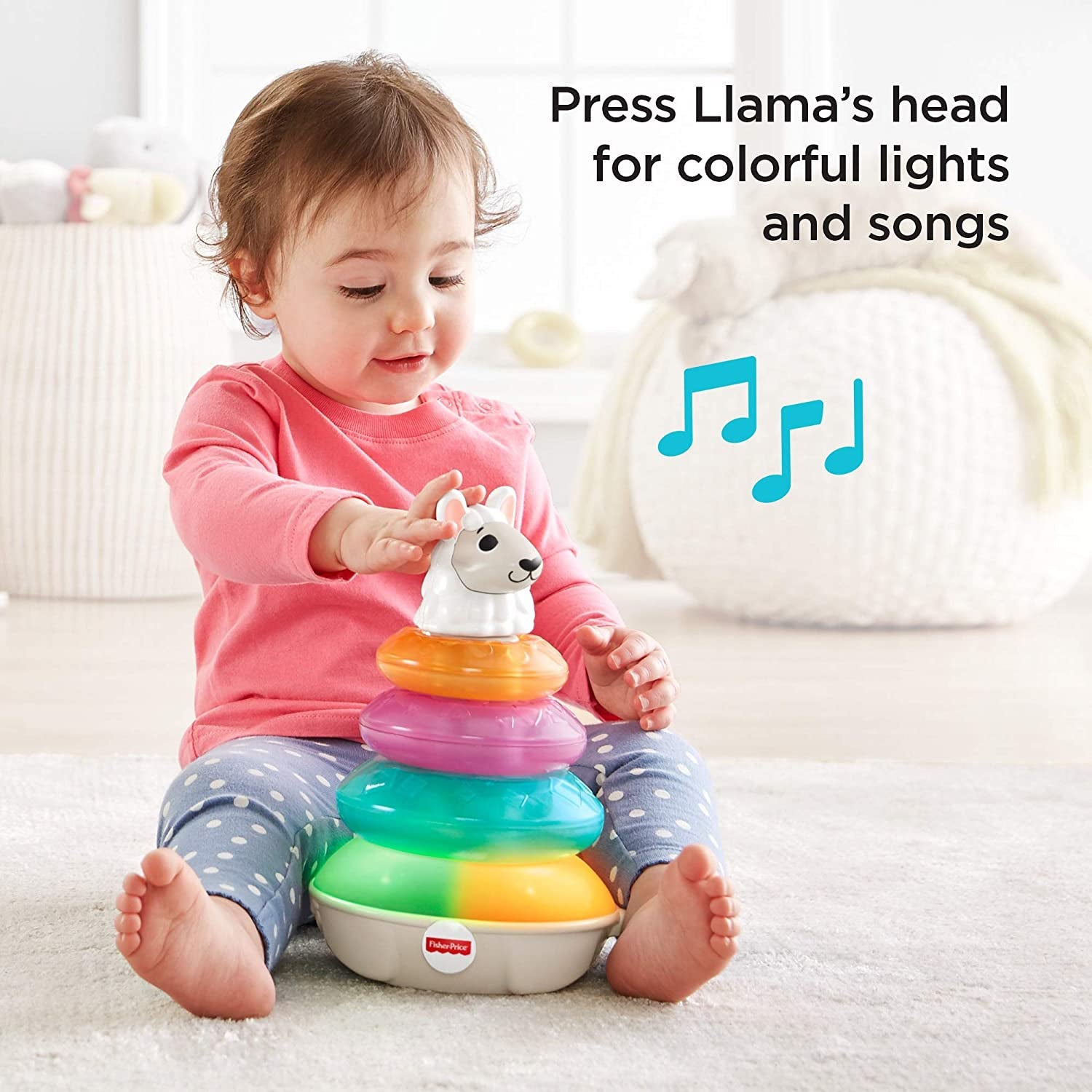 Fisher-Price Linkimals Lights & Colors Llama