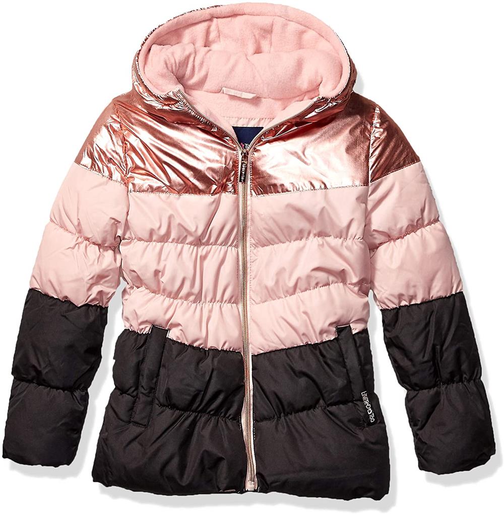 Limited Too Girls Chevron Puffer Jacket