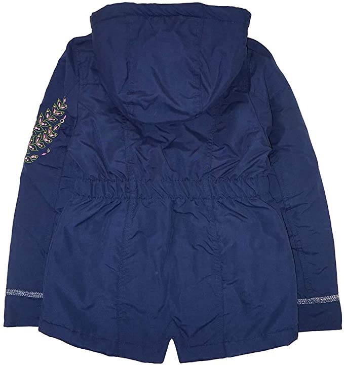 Jessica Simpson Embroidered Floral Anorak Jacket