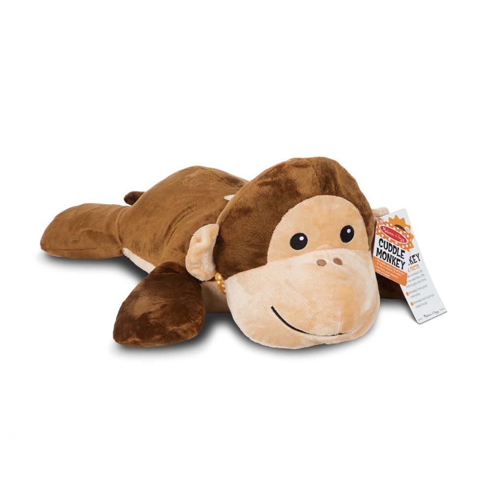 Melissa and Doug Cuddle Monkey Jumbo Plush Stuffed Animal