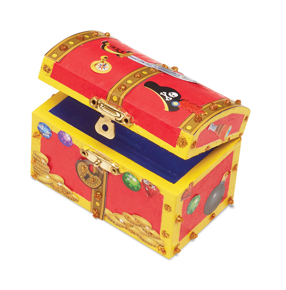 Melissa and Doug Wooden Treasure Chest