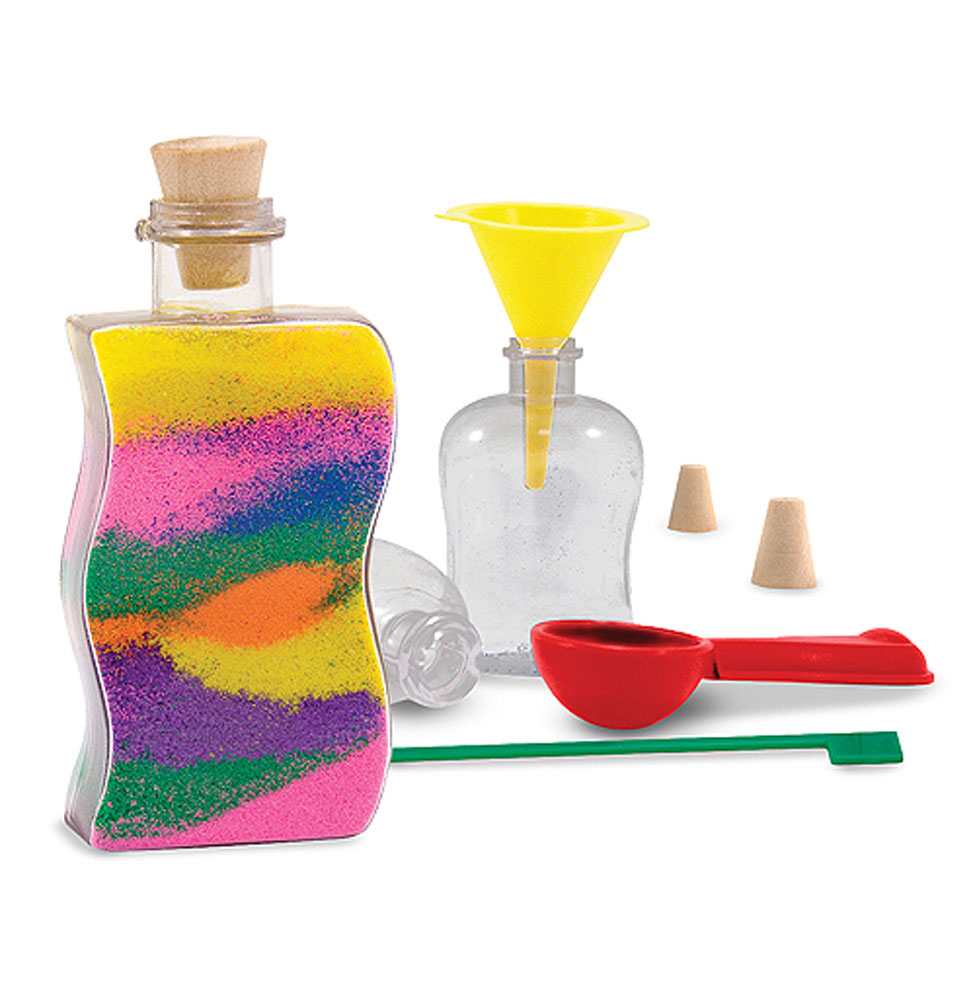 Melissa and Doug Created by Me! Sand Art Bottles Craft Kit