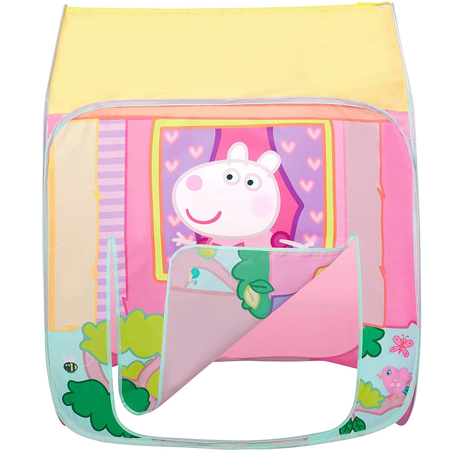 Peppa Pig Kids Tent Pop Up Play Tent, Pink