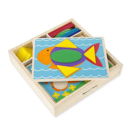 Melissa and Doug Beginner Pattern Blocks