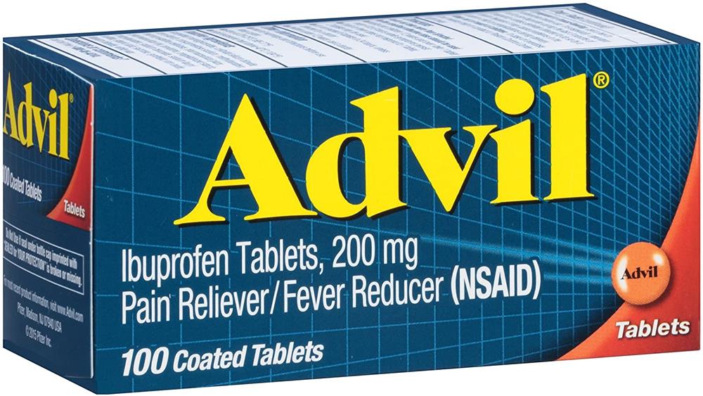 Advil Tablets 100 Tablets