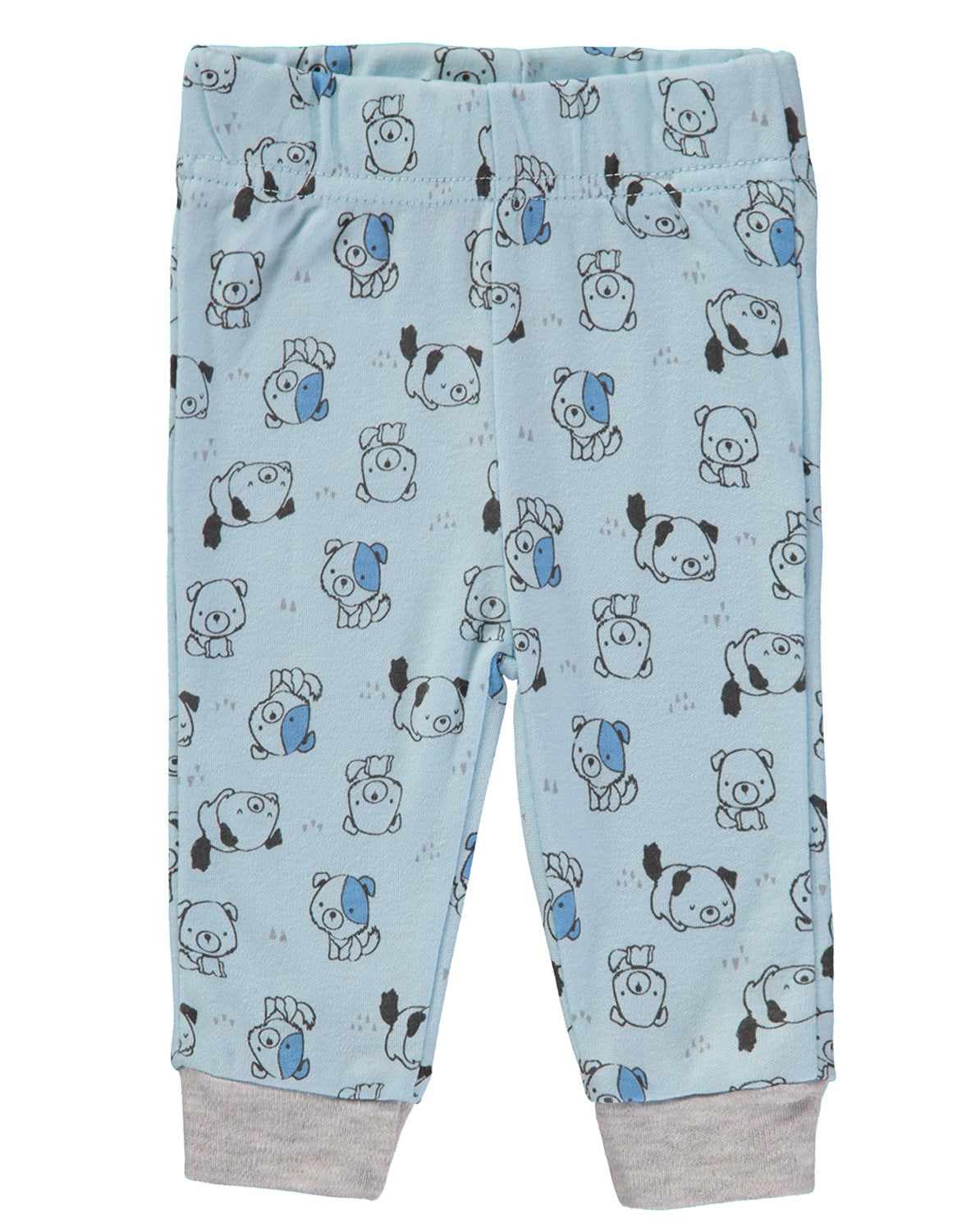 Bon Bebe Boys 0-9 Months Puppy Bodysuit Pant Set with Shoes