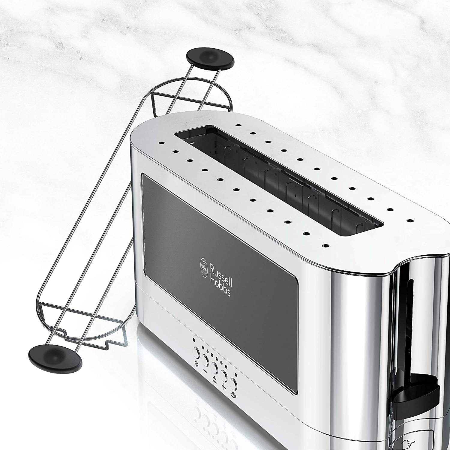 Russell Hobbs 2-Slice Glass Accent Long Toaster