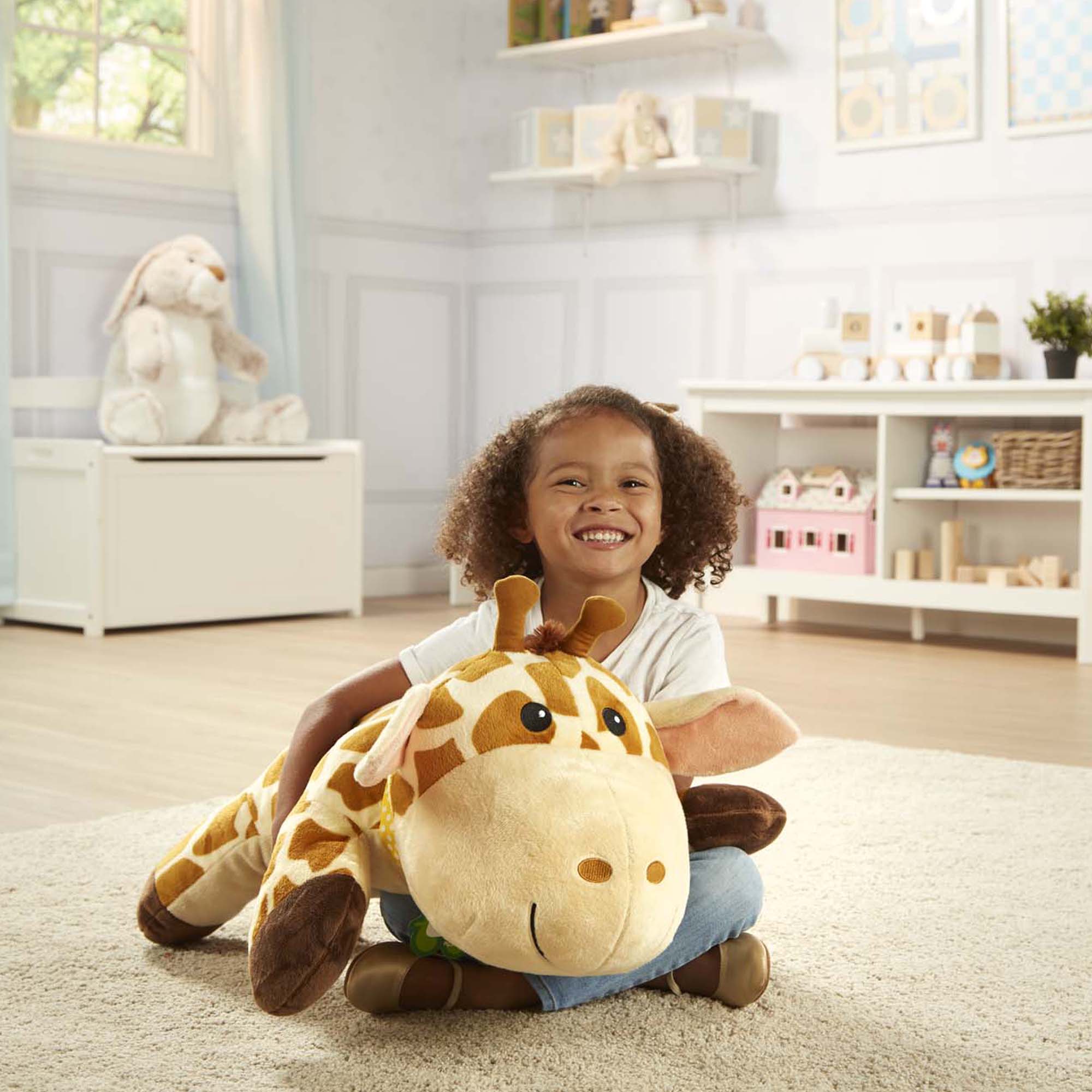 Melissa and Doug Cuddle Giraffe Jumbo Plush Stuffed Animal