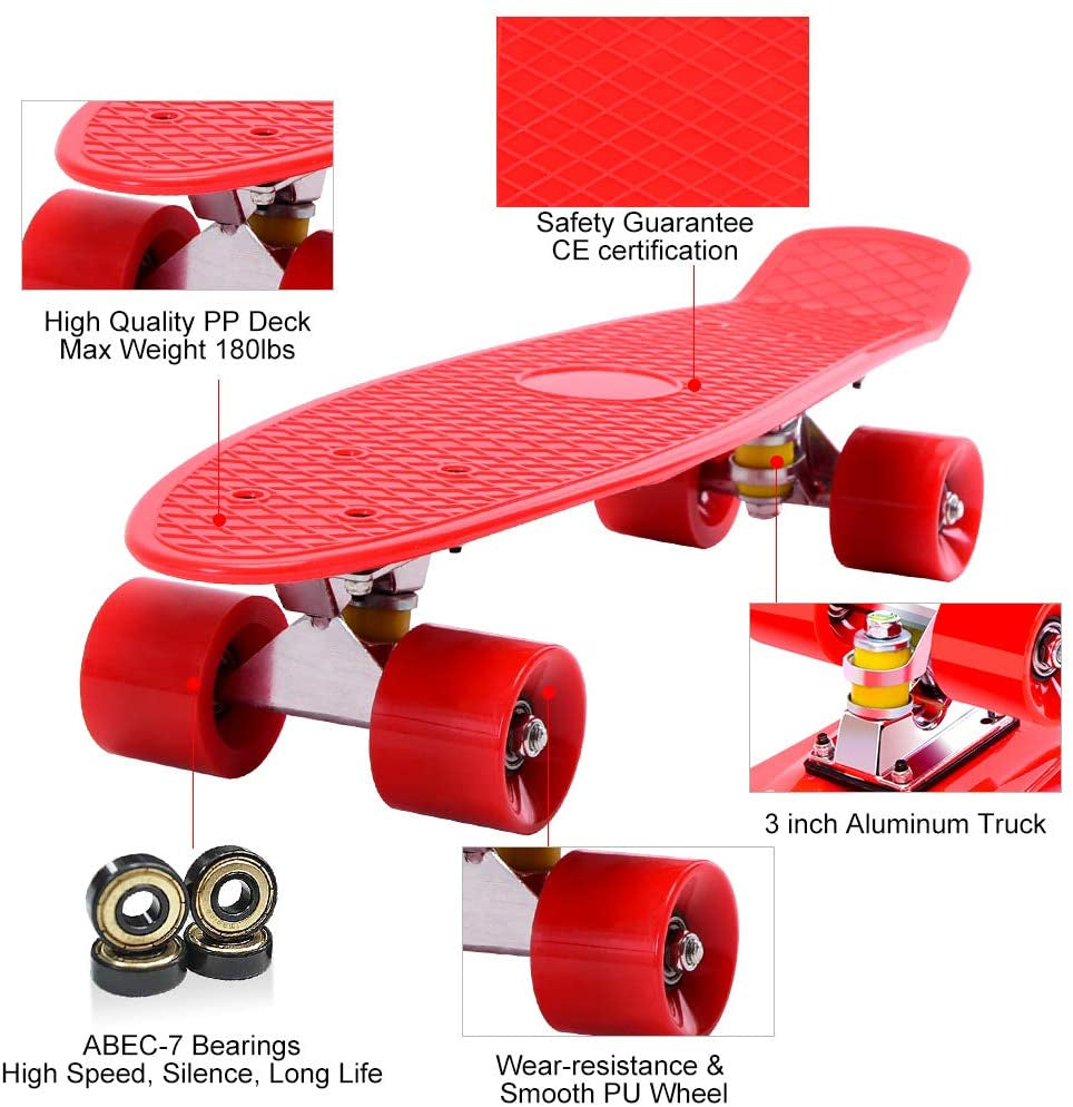 ChromeWheels 22'' Fish Skateboard