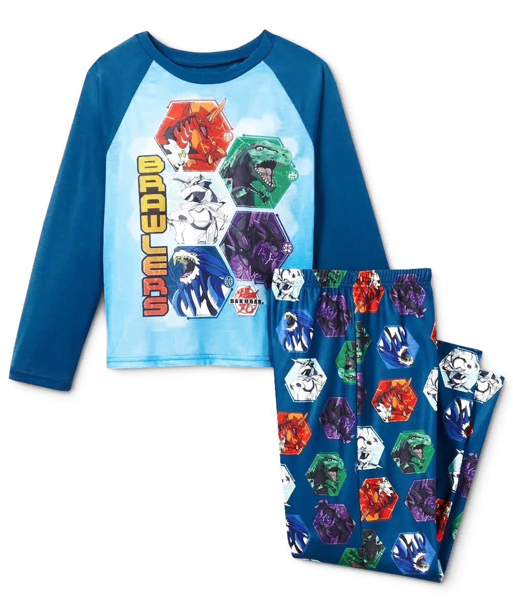 Spin Master Boys 4-10 Bakugan 2-Piece Microfleece Pajama Set