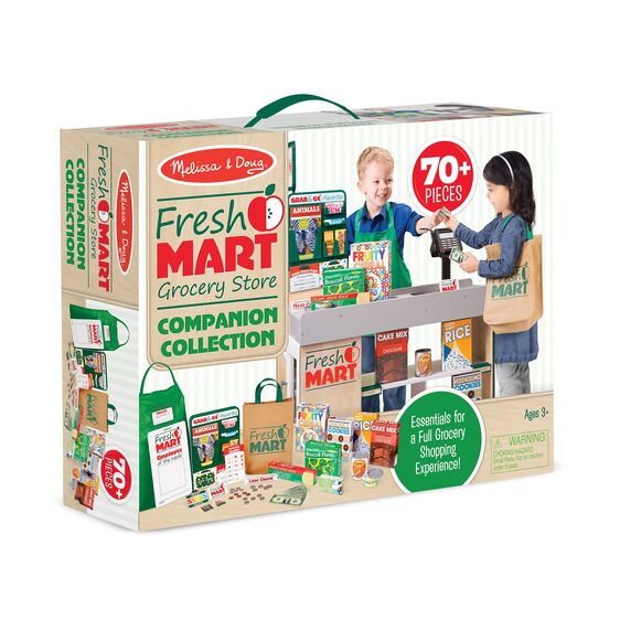 Melissa and Doug Fresh Mart Grocery Store Companion Collection