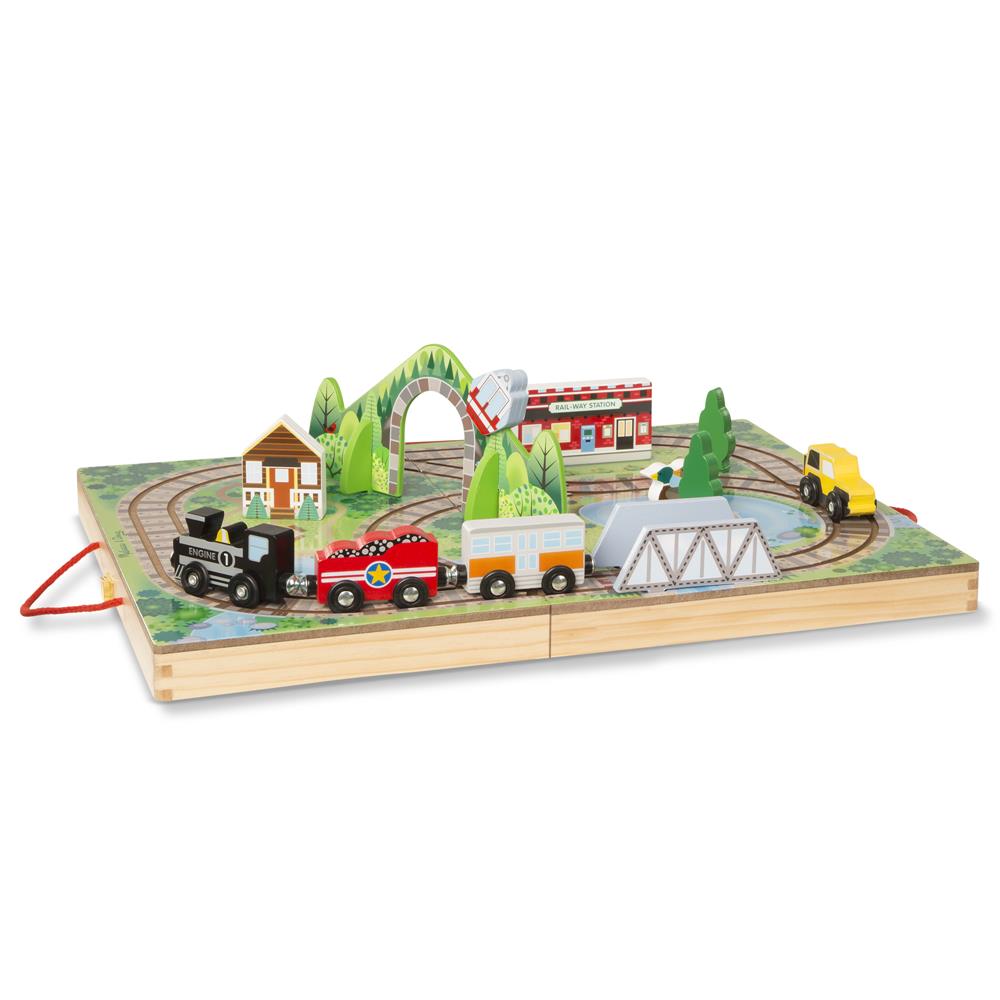 Melissa and Doug Take-Along Railroad