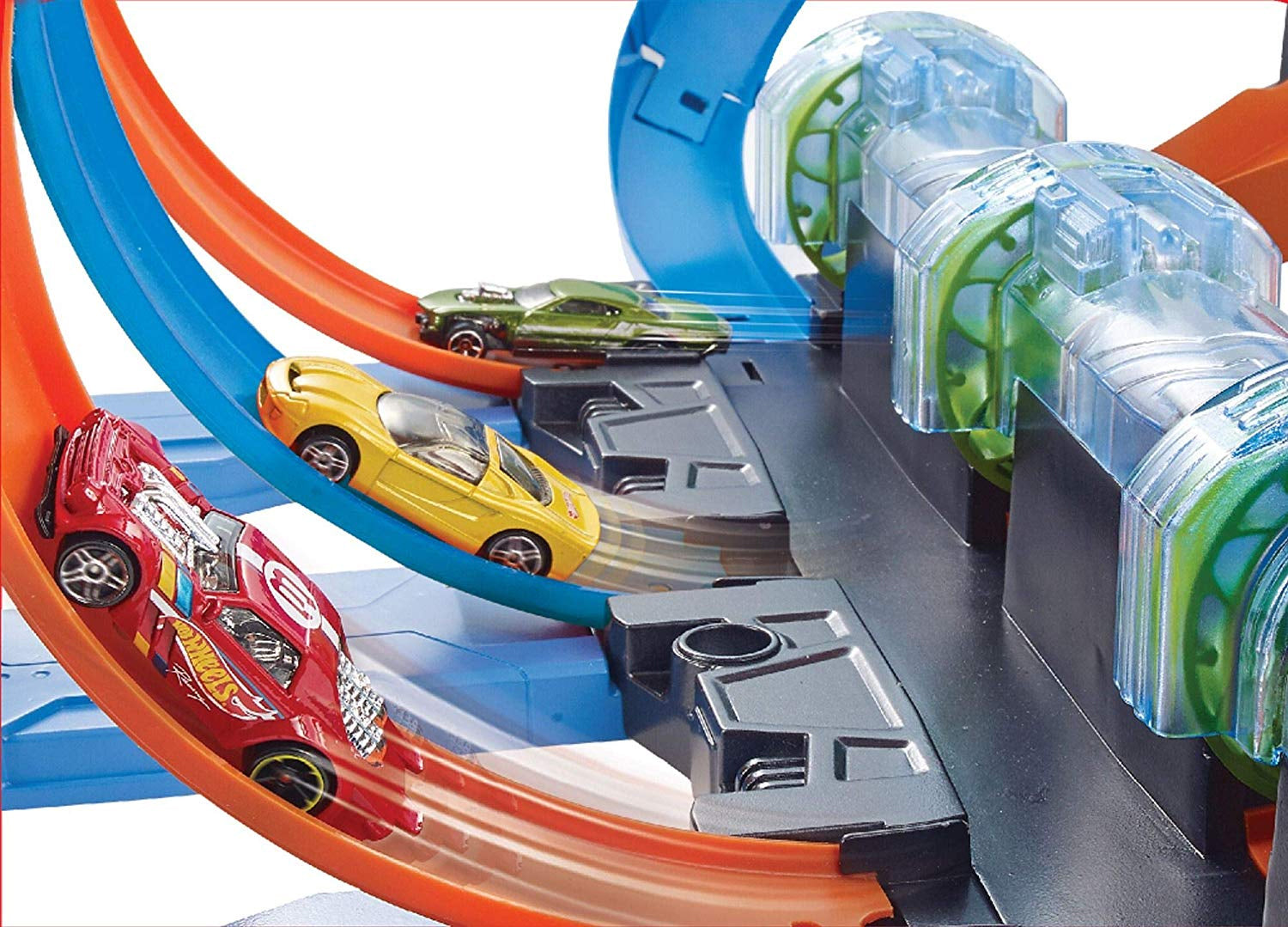 Hot Wheels Corkscrew Crash Track Set