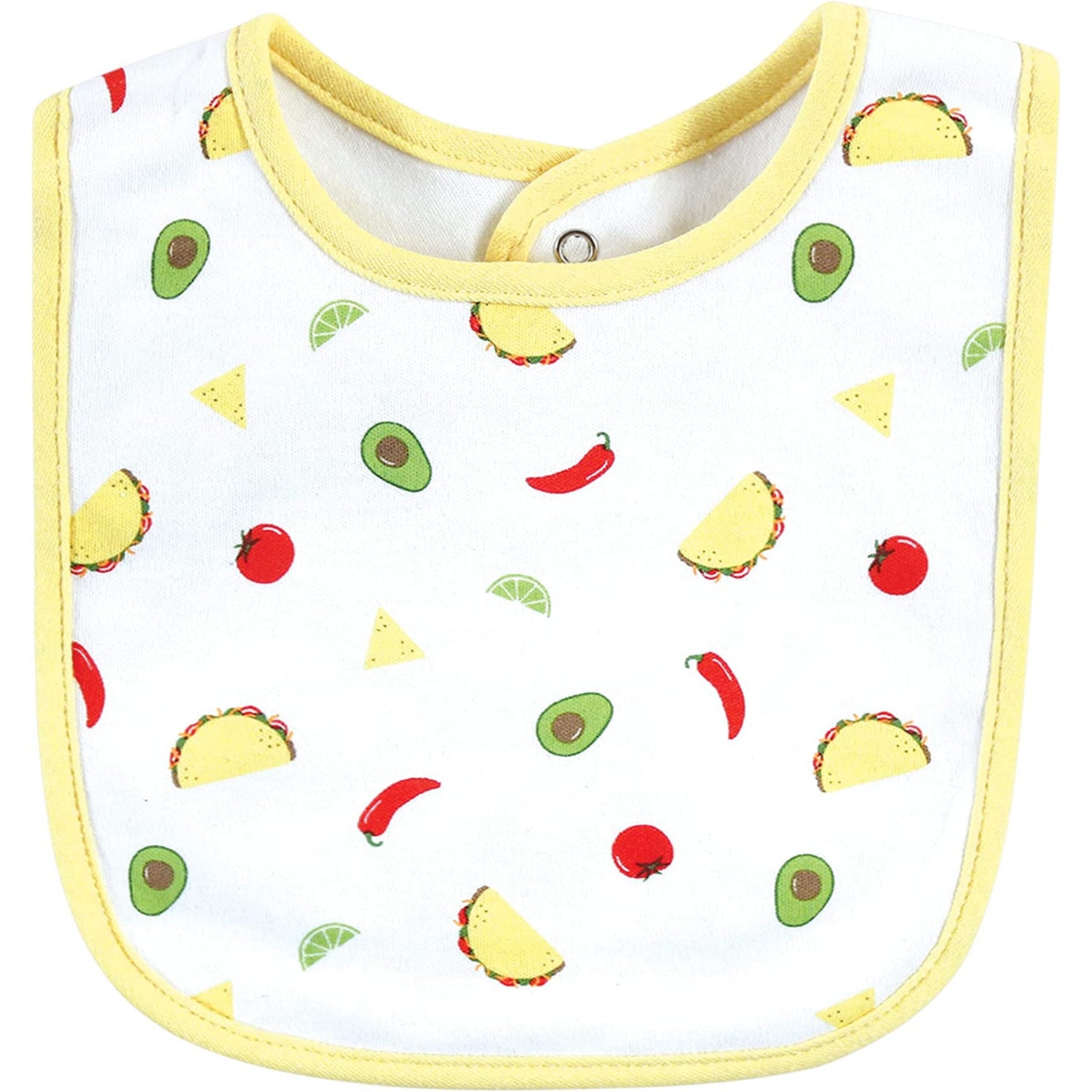 Hudson Baby 5 Pack Cotton Interlock Bibs