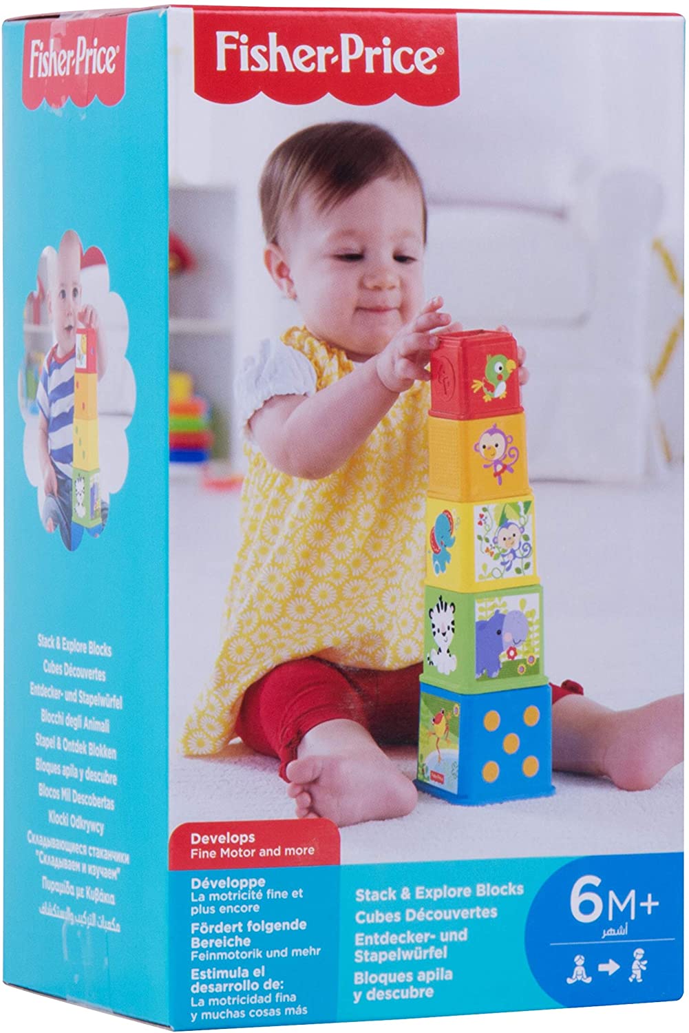 Fisher Price Stack and Explore Blocks