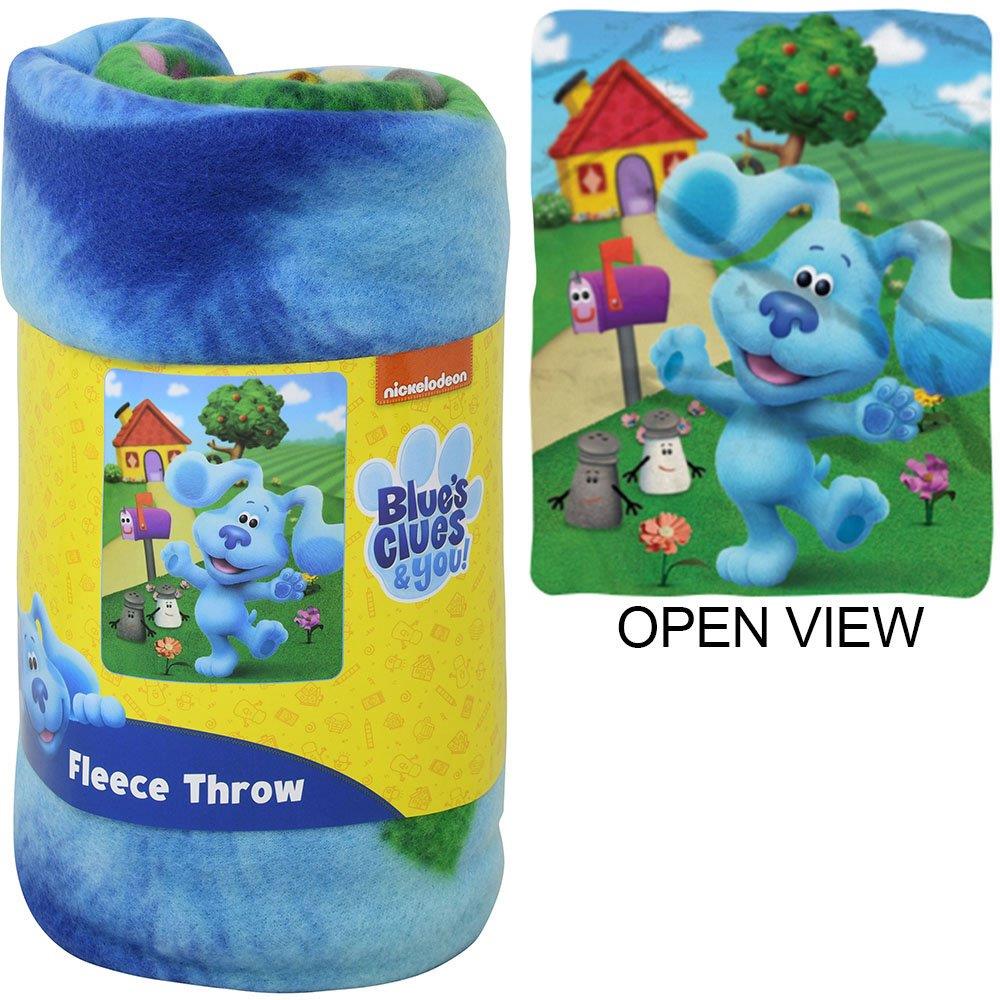 Nickelodeon Blue's Clues & You Fleece Throw Blanket, 45'' x 60''